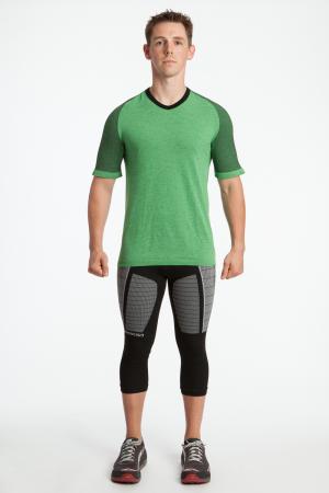 4.0 Men's MID Compression Tights Long (Black OPS Low Rise