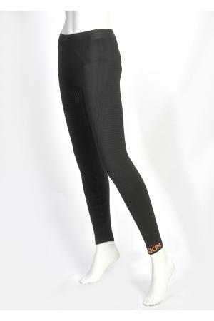 4.1 Women's MID Compression Tights Long-2 Way-Stretch XO Waist Band-Made in the USA