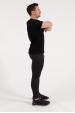 4.0 Men's MID Compression Tights Long (Mid Rise Waist) *Made in the USA*