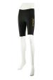 4.0 Women's MID Compression Shorts 3/4 (Black OPS Low Rise Waist)Made in the USA (CLEARANCE SALE) 