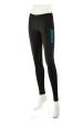 4.0 Women's MID Compression Tights Long (Black OPS Low Rise Waist) Made in the USA (CLEARANCE SALE)