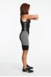 4.0 Women's MAX Compression Shorts 3/4 (Mid Rise Waist) *Made in the USA*