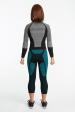 4.0 Women's MAX Compression Tights 3/4 (Mid Rise Waist)  *Made in the USA*