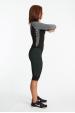 4.0 Women's MAX Compression Tights Knee (Mid Rise Waist) *Made in the USA*