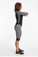 4.0 Women's MAX Compression Tights Knee (Mid Rise Waist) *Made in the USA*