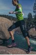 4.0 Women's MID Compression Tights Knee (Black OPS Low Rise Waist) Made in the USA (CLEARANCE SALE)