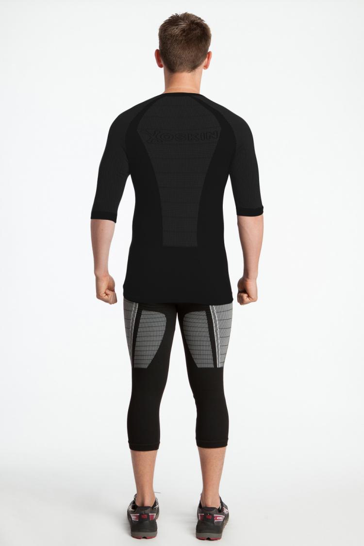 UV Sun Protection Training XOGO Compression Top Base layers for Men 4 Way Stretch and All Seasons Compatibility Basket Ball and Yoga Long Sleeve Compression Tops for Running 